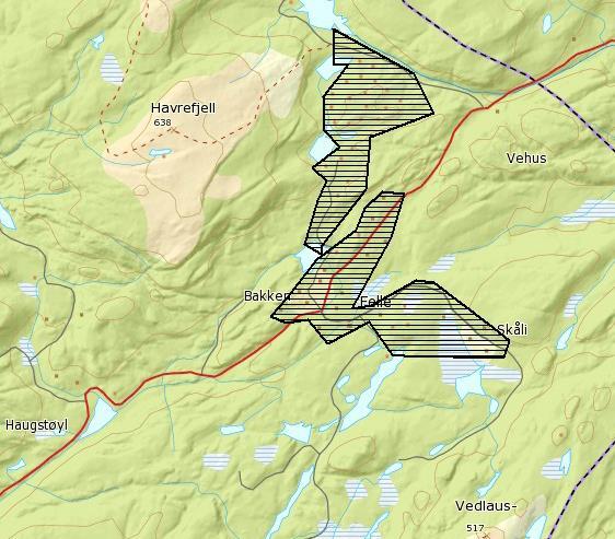 3.5 Vassforsyning Felle Havrefjell. Felle Vassverk er plassera ved tjønna Fiskeløys og forsyner i dag Felle, Slokedalsfjellet, Skåli, Kjetilåsen, Spjotvatn, Sandtjønnlia, Kyrtjønn og Havrefjell.