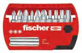 FBH TYNN M MAGNET 50 1/4'' 533150 4048962221510 51024203 1 449,00 44900,00 fischer Bits sett 1 - fischer Profi Bitssett med 31 deler og display inneholder 10 stk : Rettspor : 1x4,5 / 1x5,5 /