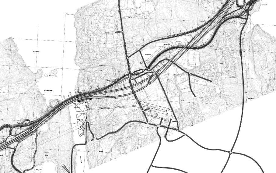 Resultater Resultater (trafikktall) fra analysen er illustrert i stor figur som vedlegg til rapporten.