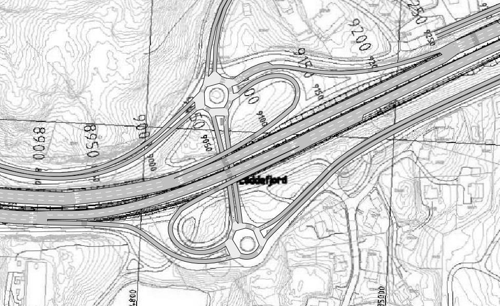 HOVEDALTERNATIVER: Olsvikkrysset Trafikktall fra Aimsun-modell Olsvikskjenet Dagens 330 820 5 800 2024 450 1 050 7 400 Avrampe vestover Dagens 120 450 3 000 2024 120 660 3 700 Rv555 vestover Dagens 1