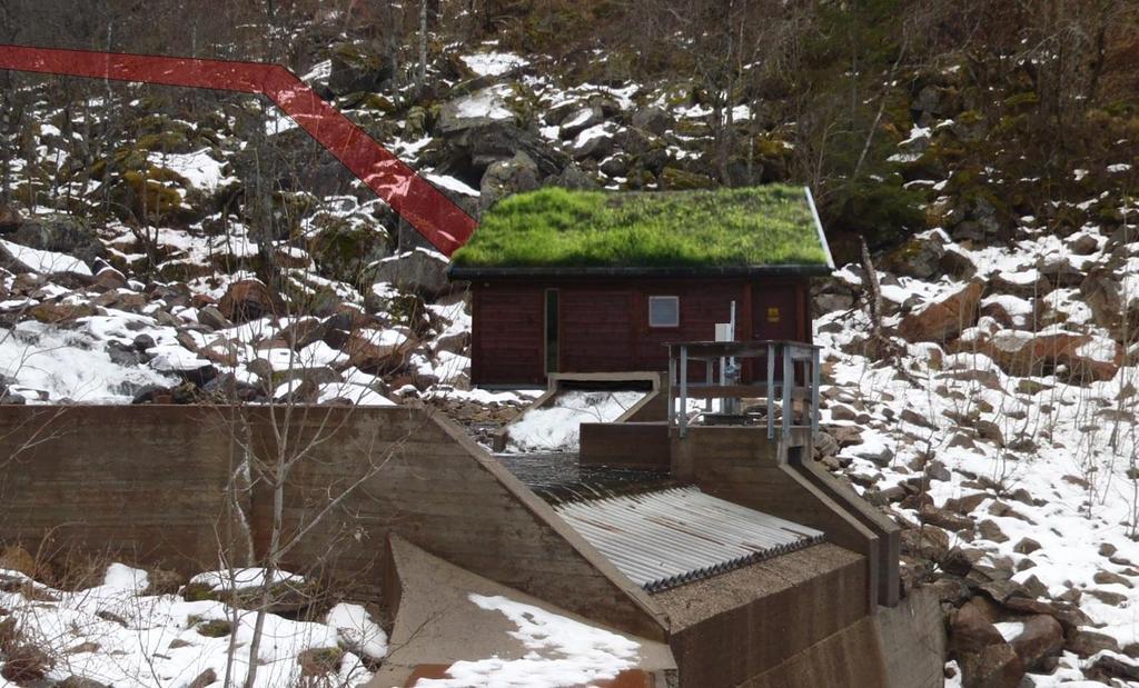 sørsiden av Håvestøylsåne (kilde: Uppstad kraftverk AS). Figur 8.