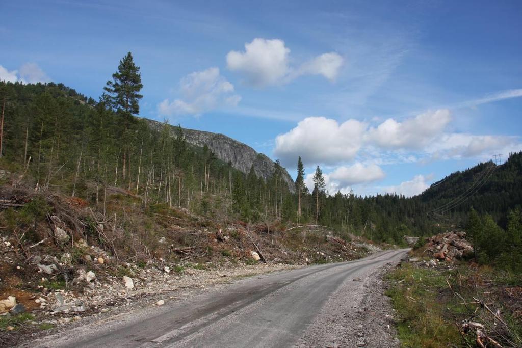 Nedre del av jordkabelen for nettilknytning vil graves ned