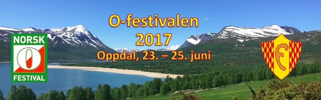 PM og Program Sp.kl. Freidig ønsker velkommen til Norsk O-festival i Oppdal! Det er over 20 år siden sist O-festivalen ble arrangert i Trøndelag.