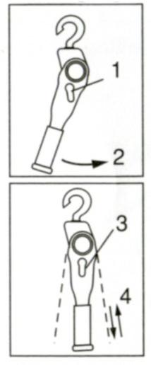 PREPARATION AND PRECAUTIONS BEFORE USING NICE LEVER 1. Lubricate the chain lightly with oil. Check to see that the chain is not twisted and moves freely. 2.