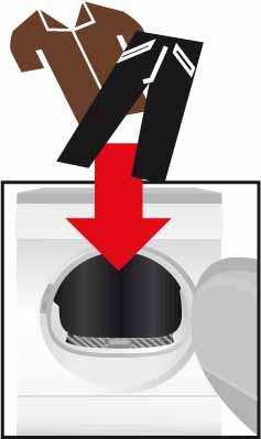 Hvis kontrollampen (Beholder) / (Rengjøring) lyser etter rengjøring side 10. Rengjør lofilteret Rengjør lofilteret hver gang etter tørking: 1. Åpne døren.