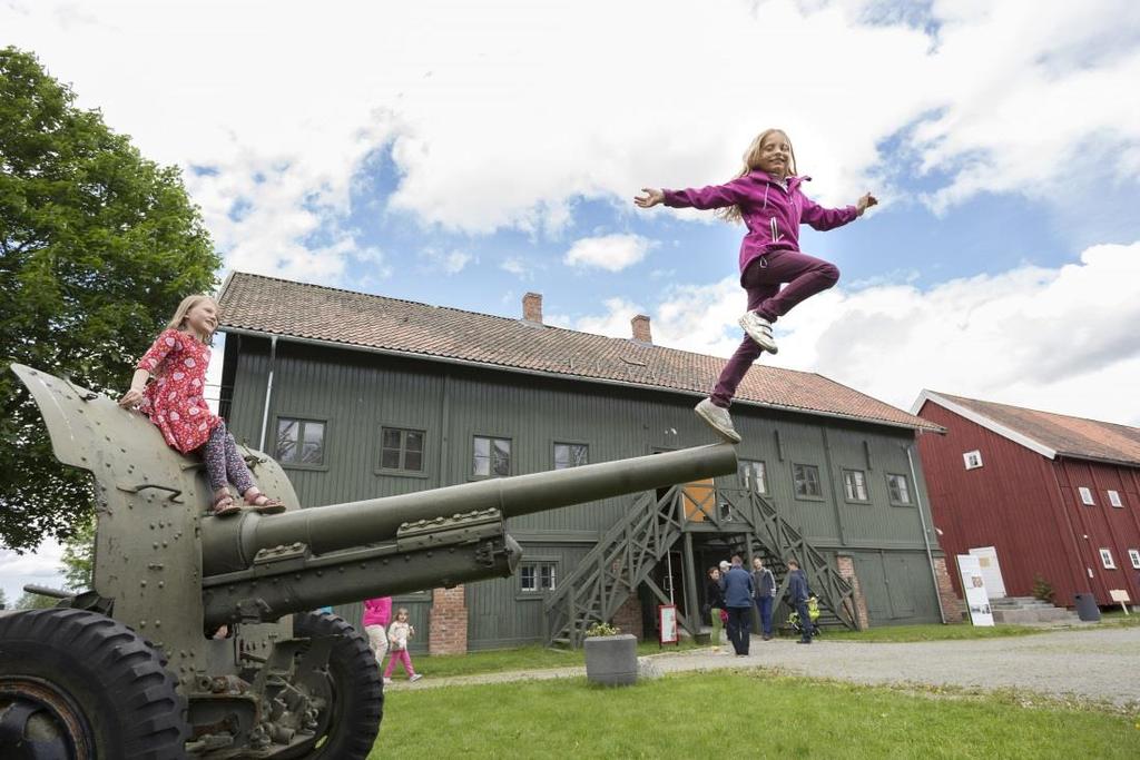 3.3.6 Muséene i Ullensaker De tre muséene i Ullensaker ligger samlet i et «museumscluster» på Gardermoen, og inkluderer: Forsvarets Flysamling formidler militær luftfartshistorie SAS-muséet forvalter