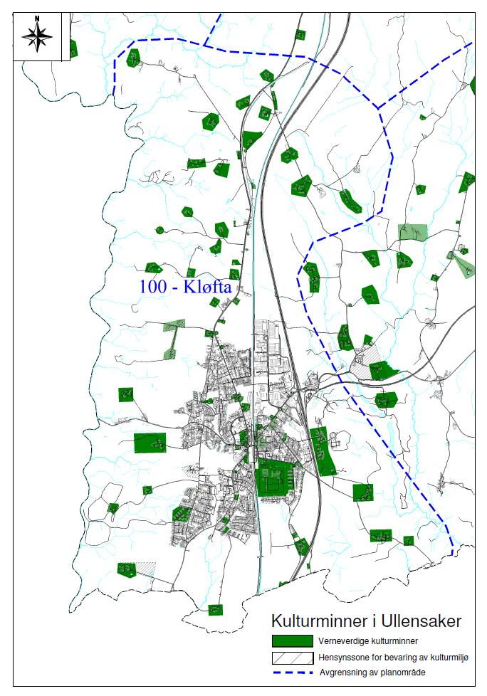 6.2 Planområde 100 Kløfta Kommunedelplan