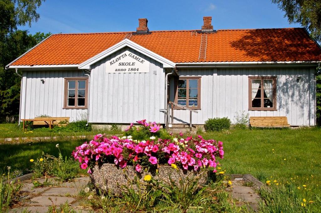 Fredningsverdig hovedbygning på Lundberg, embetsgård siden 1700-tallet.