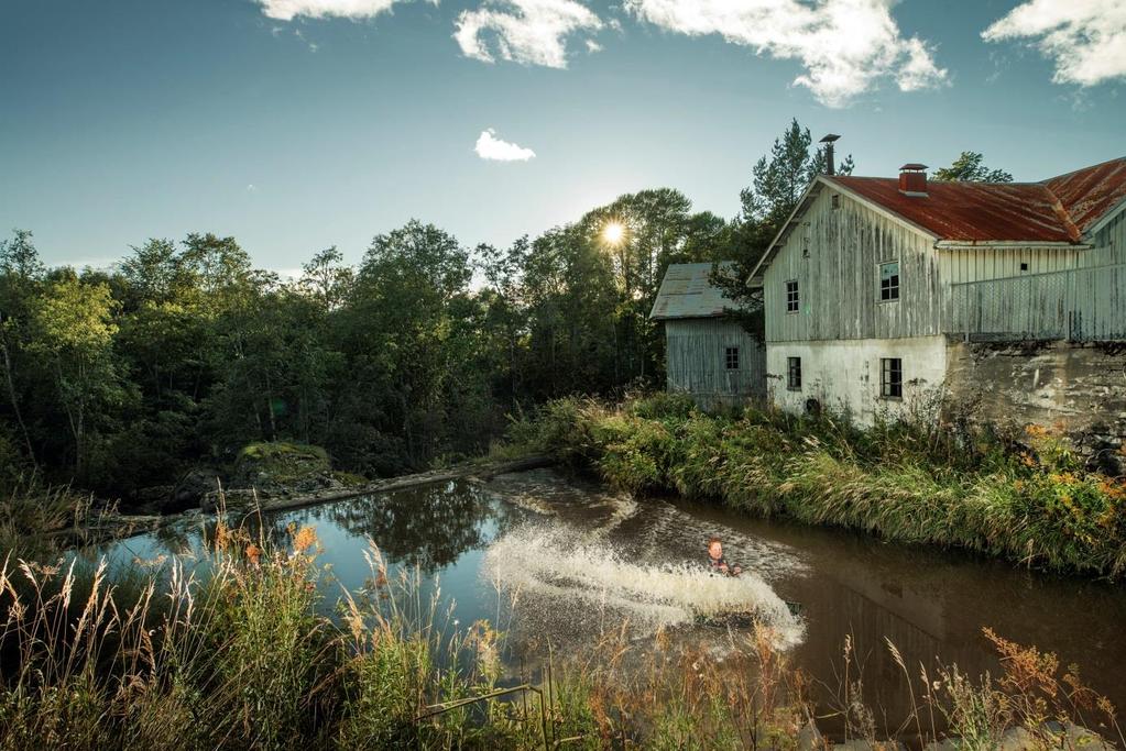 Kauserud, kommunens eneste bevarte mølle. Fra fotoprosjektet LOCAL! 7.2.