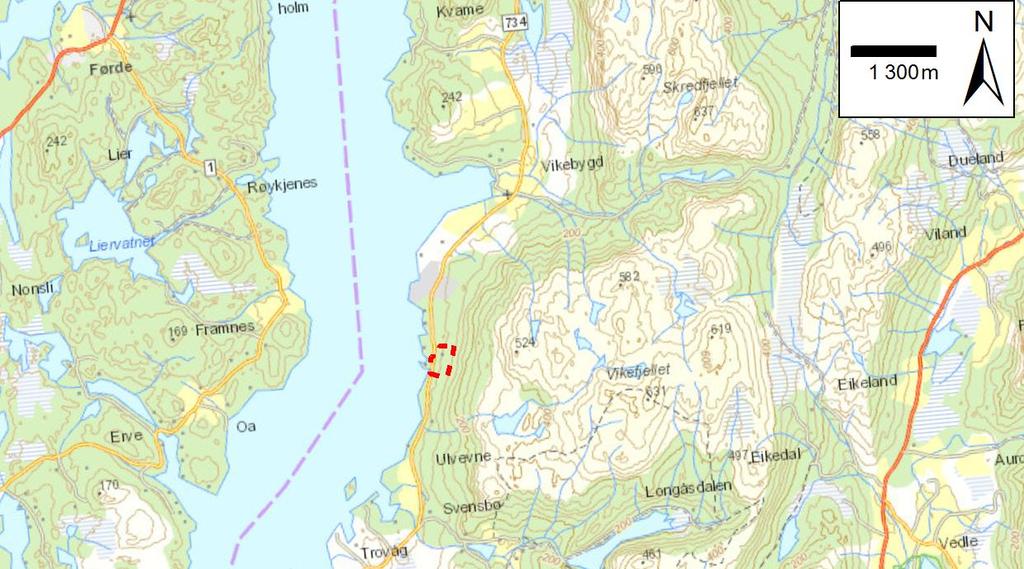 OPPDRAG Skjeljavik, Vindafjord - Skredfarevurdering OPPDRAGSNUMMER 18979001 OPPDRAGSLEDER Espen Eidsvåg OPPRETTET AV Espen Eidsvåg DATO 31.03.