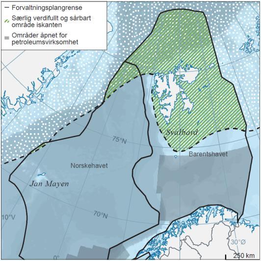 Forvaltningsplanen/22/ gir en oversikt over økosystemene og naturmangfoldet i Barentshavet og Lofoten, og gir en helhetlig vurdering av miljøtilstanden i området og tilnærming til forvaltningen av