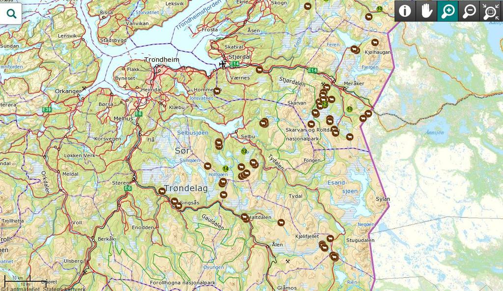 Bjørneskader 2016 250 258 sauer og 233 lam omsøkt 238 Sau 200 202 Rein 150 139 129 146 Samlet 100 50 0 103 100 105 85 72 67