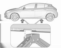 Bruk jekken bare til å skifte hjul ved punktering, ikke til å skifte mellom sommer- og vinterhjul. Jekken er vedlikeholdsfri. Hvis underlaget som bilen står på er mykt, legger du en plankebit (maks.
