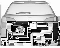 Det er en forutsetning at den elektroniske nøkkelen befinner seg utenfor bilen, innen ca. én meter fra bakluken. Den elektroniske nøkkelen må ikke legges i bagasjerommet.