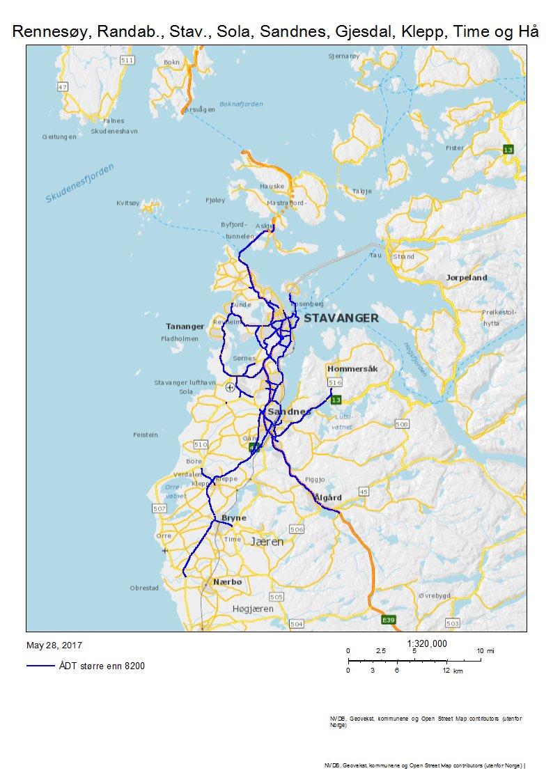 Figur 12: Rennesøy, Randaberg, Stavanger,