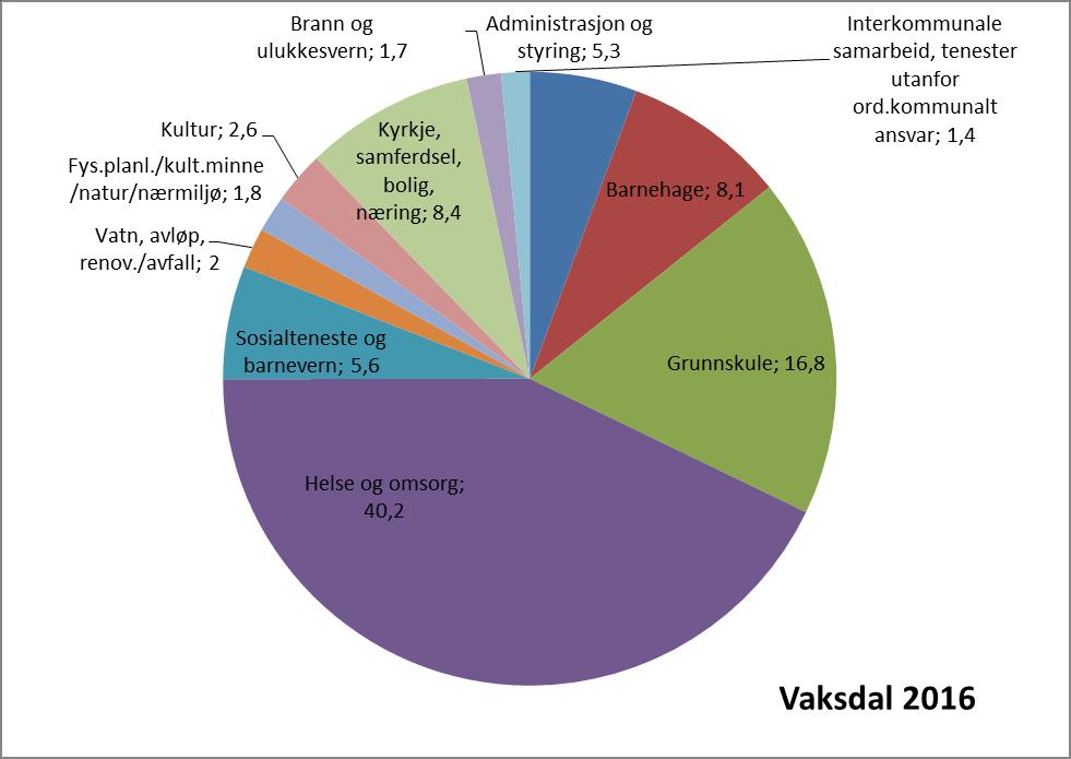 Utgifter Utgiftsnivået i kommunen har over tid vore høgt sett i forhold til tenestene, og inntekter frå konsesjonskraft, eigedomsskatt og avkastning på aksjar har tidlegare vore brukt til drift.