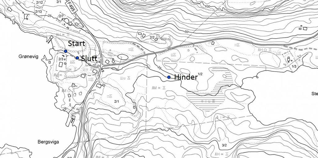 Ecofact AS Side 51 9 RESULTATER FORSAND 9.1 Lokalitet 20: Bergsvik Bergsvikbekken er gjennomgående 1,5 meter bred, med vanndyp fra 5 30 cm.