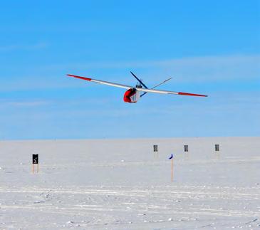 Den optimal plattformen bestemmes derfor av størrelsen på området som skal kartlegges, den romlige oppløsning som Cryowing X8. Foto: Rune Storvold.