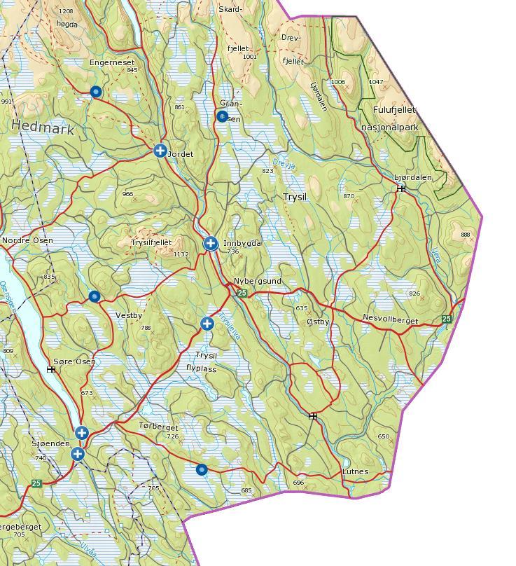 VEDLEGG 2 OVERVÅKINGSSTASJONER INNSJØER Eltsjøen Vestre Flensjøen