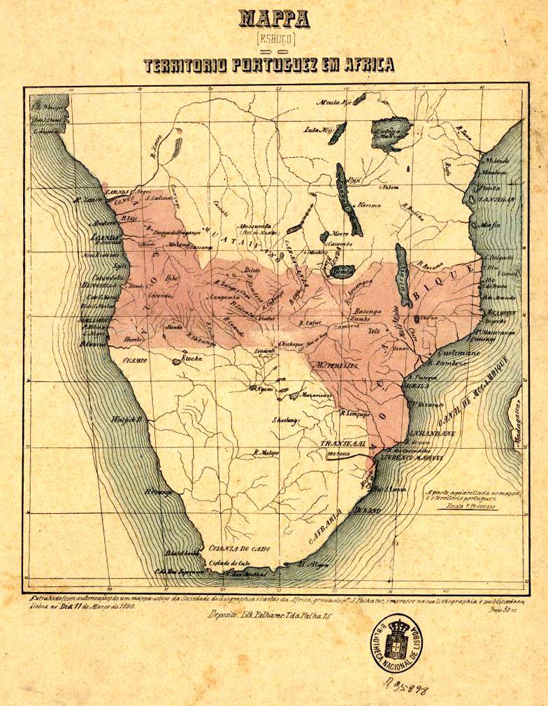 Det rosa kartet: 1890 Diana Santos