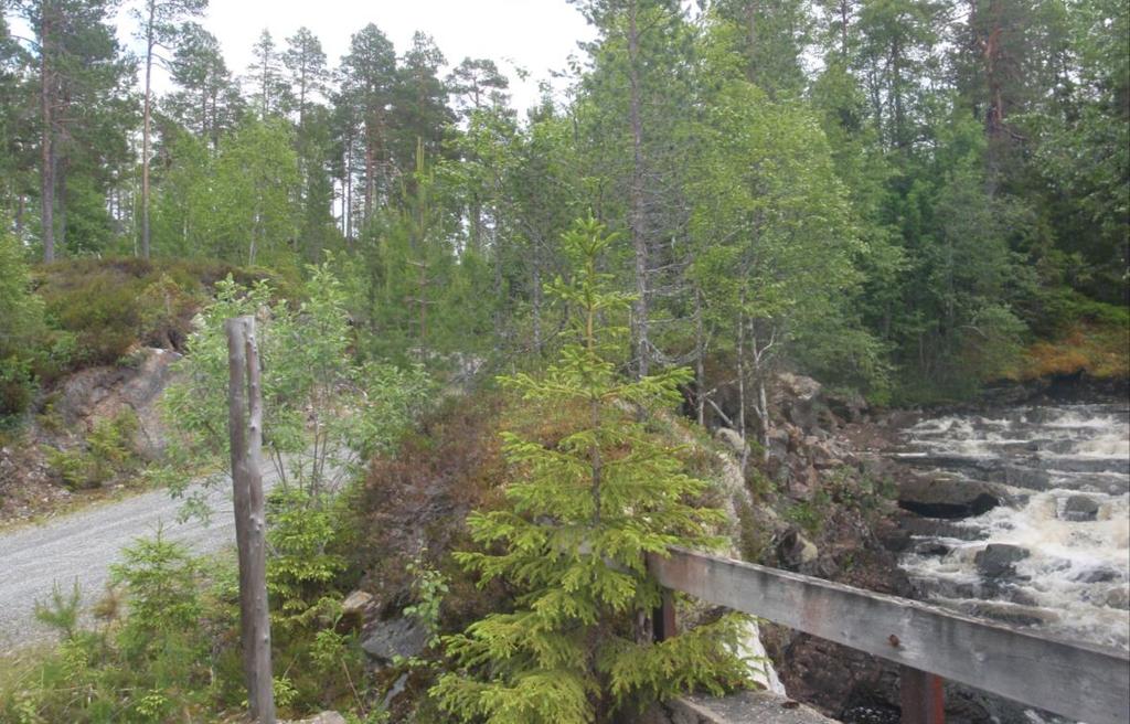 Inntaksområdet sett ovenfra.