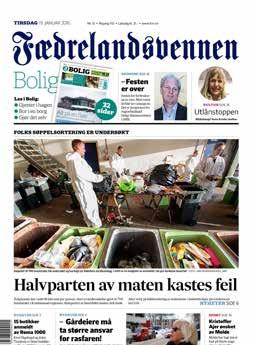 Årlig kaster hver innbygger i snitt 96 kilo bioavfall (mat- og hageavfall). Rundt halvparten av matavfallet kastes ikke i brun dunk.