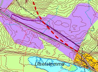 Salhusveien Åsane G.nr. 181 Hitland 20 dekar Areal innenfor tidligere avsatt næringsområde. God tilgjengelighet til Salhusvegen. 20 dekar i området langs nordsiden av vegen.