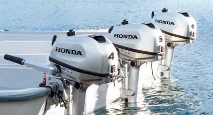 Småmotorer fra Honda er solid kvalitet med 6 års-garanti.