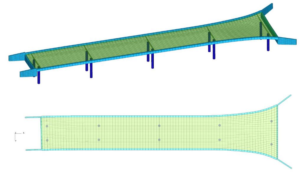 «Enkle» bruer i Brigade Standard + ConcreteDesigner Bridge Modell med skall- og