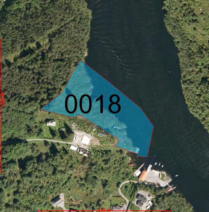 41 Område nr. 18, Sundet Eigedom: 26/2, 26/79, 26/135. Storleik: 16 daa Noverande areal: LNF Forslått arealbruk.