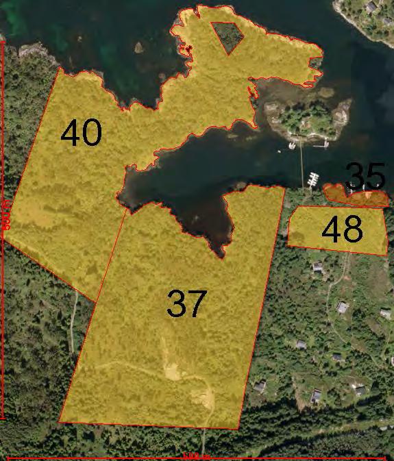 73 Område nr. 37, 40 og 48, Kårbø Bratshaug Eigedom: 53/4, 54/1, 54/11, m.fl Storleik: Innspel, 128 daa.