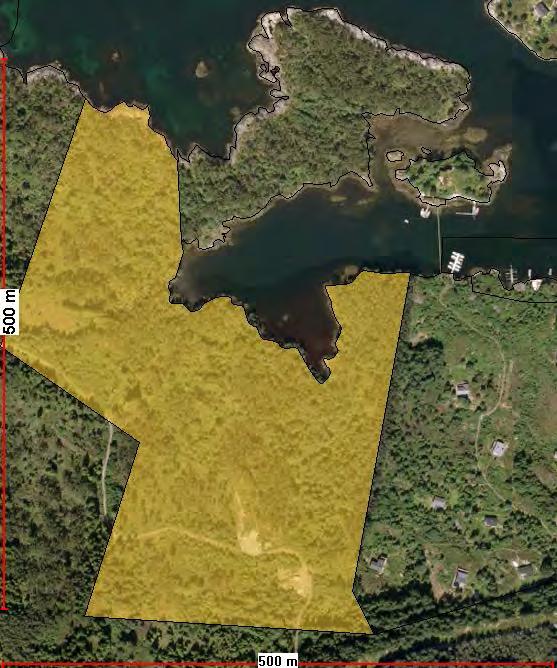 Noverande areal: LNF Forslått arealbruk: Fritidsbustader Områdeskildring: Området ligg på Kårbø/Bratshaug, nord på Holsnøy.