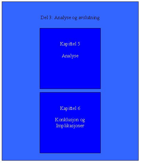 Analyse og avslutning Del