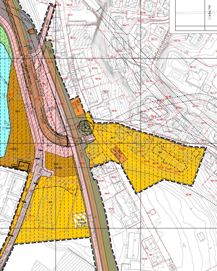 På grunn av mektige løsmasselag og stor avstand til fjell, får anleggsfasen for Bybanen store konsekvenser for boliger og nærmiljø i Fløen.