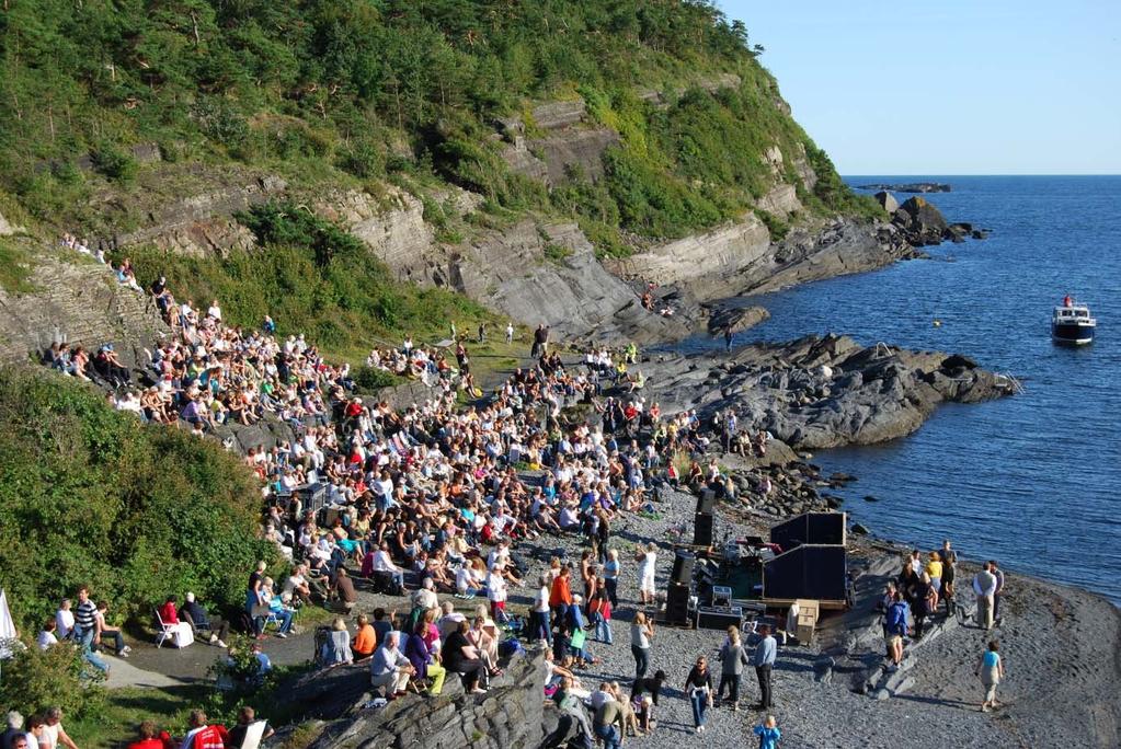 Fra Norsk ved havet i 2008 i Steinvika i Langesund