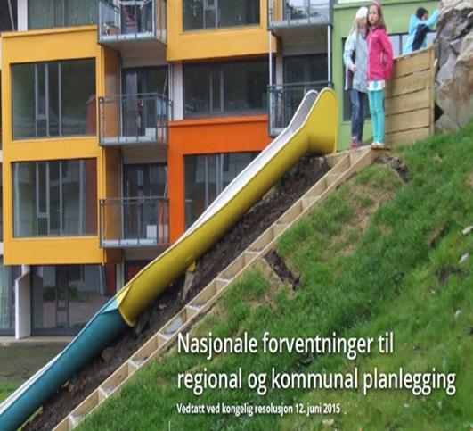 Nasjonale forventninger i plansystemet (12 juni 2015) FK og K sikrer viktige jordbruksområder, og legger til rette for nye og grønne næringer i tilknytning til