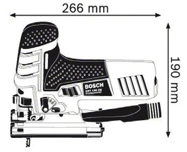 Til stikksag anbefales sagblad: Bosch T141 HM.