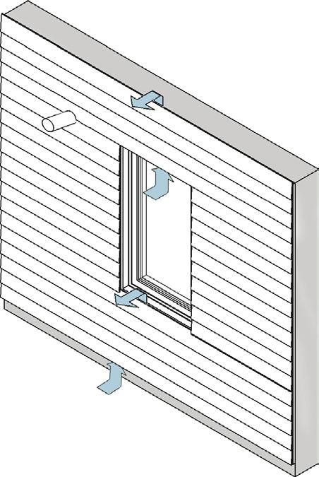 1. GENERELT Denne monteringsveiledningen omhandler montering av Cedral Panel som utvendig veggkledning på underlag av en ventilert og isolert trekonstruksjon.