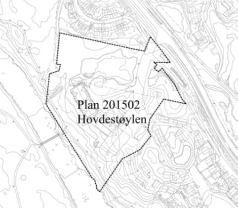 Hovden Høyfjellshotell: planområdets avgrensing avgrensing Hovdestøylen: planområdets Planområdet Hovdestøylen (Gnr. 2 Bnr.