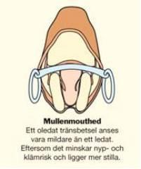 Som hovedregel tillates kun effektforsterkning i bittets lengderetning, som kan være fast eller bevegelig. Effektforsterkning skal ikke overskride 80 mm.