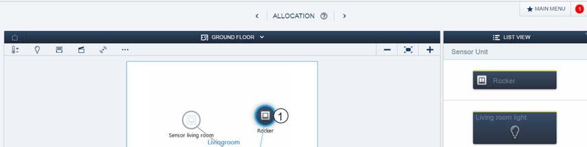 Igangsetting 6.4.2 Koble aktuator til en sensor til Fig. 22: Koble aktuator til en sensor til 1.