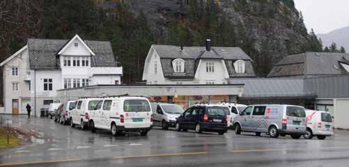 Foto: Storfjordnytt System-Electro Norddal AS holder til i den gamle Rem-butikken i Valldal sentrum.