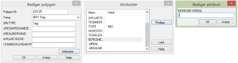 Opprette grenselinjer I Gemini oppretter vi linjer ved å høyreklikke i kartet, og deretter klikke på punktene i tur og orden.