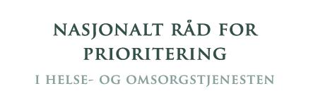 Formål Dato, sted Referat fra møte i Nasjonalt råd for prioritering i helse- og omsorgstjenesten Torsdag 8. juni 2017 kl. 10.00 16.