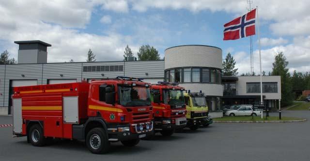 Samarbeid med Kongsberg brannvesen/leietaker Spiller hverandre gode fast person fra KKE,