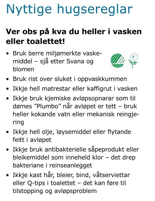 Septikslam frå (separate/felles) slamavskiljarar og biologisk slam frå Bøvågen blir transportert og behandla på NGIR sitt anlegg i Lindås (Kjevikdalen).