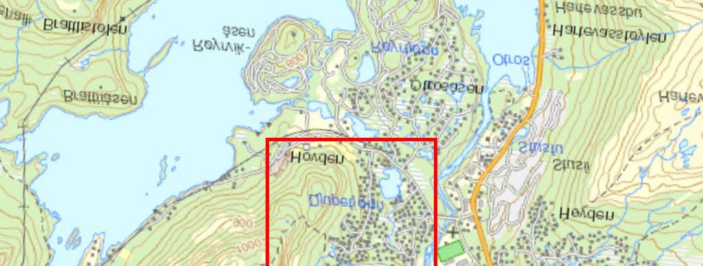 Geovekst og kommuner - Geodata AS Ü Koordinatsystem: WGS 1984 UTM Zone 32N 0 50 100