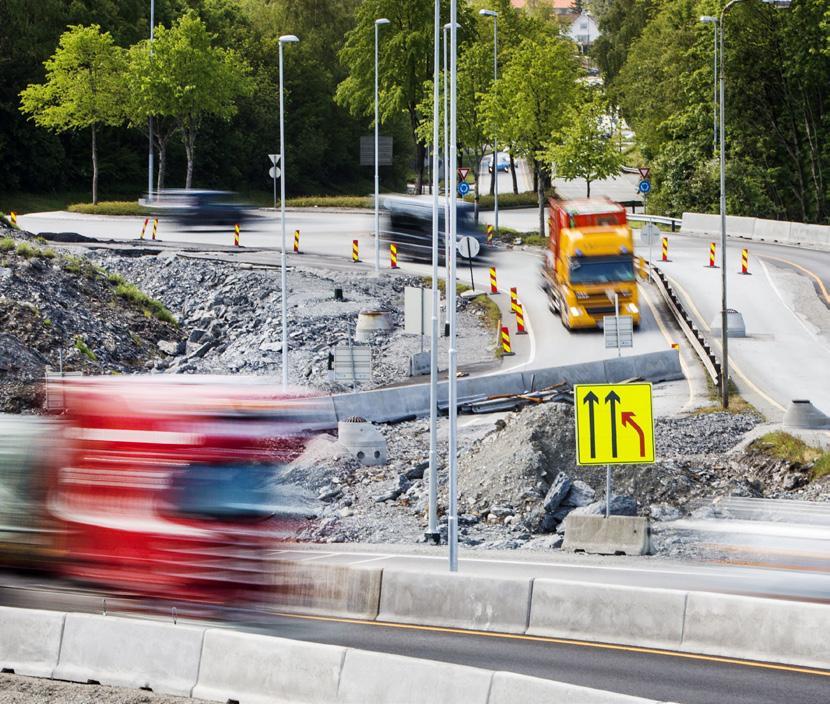 Transport av overskuddsmasse og byggeråstoff Økonomisk og klimamessig er den beste løsningen ofte å bruke overskuddsmasse på eller nær uttaksområdet - eller innenfor rimelig avstand.