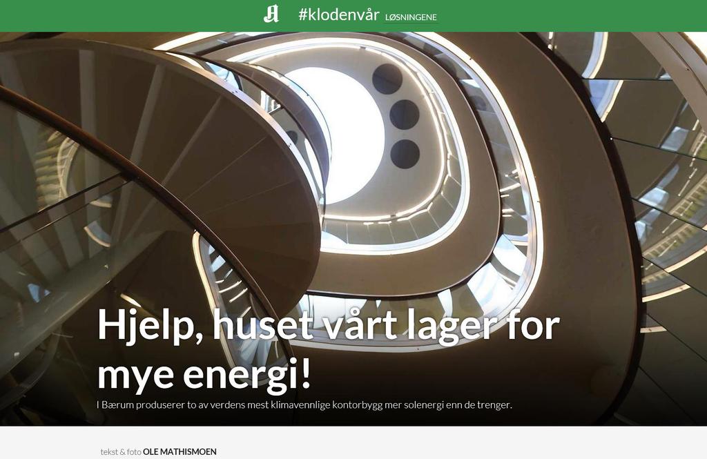 HJELP, HUSET VÅRT LAGER FOR MYE ENERGI! Hus har tradisjonelt har vært Avanserte energiberegninger ensbetydende med store energisluk.