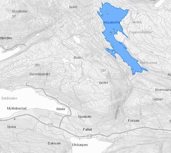 mens det ble fiska med 1 garn i strandsonen og 5 garn i dypet i Grytåvatnet. Garnfangster angis som CPUE (antall fisk/1m garn/natt).